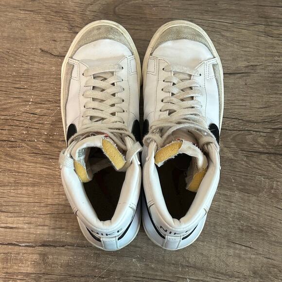 Nike Blazer Mid 77 (CZ1055-100) Women’s Athletic Shoes Sneakers Size 6.5 White - Picture 7 of 8